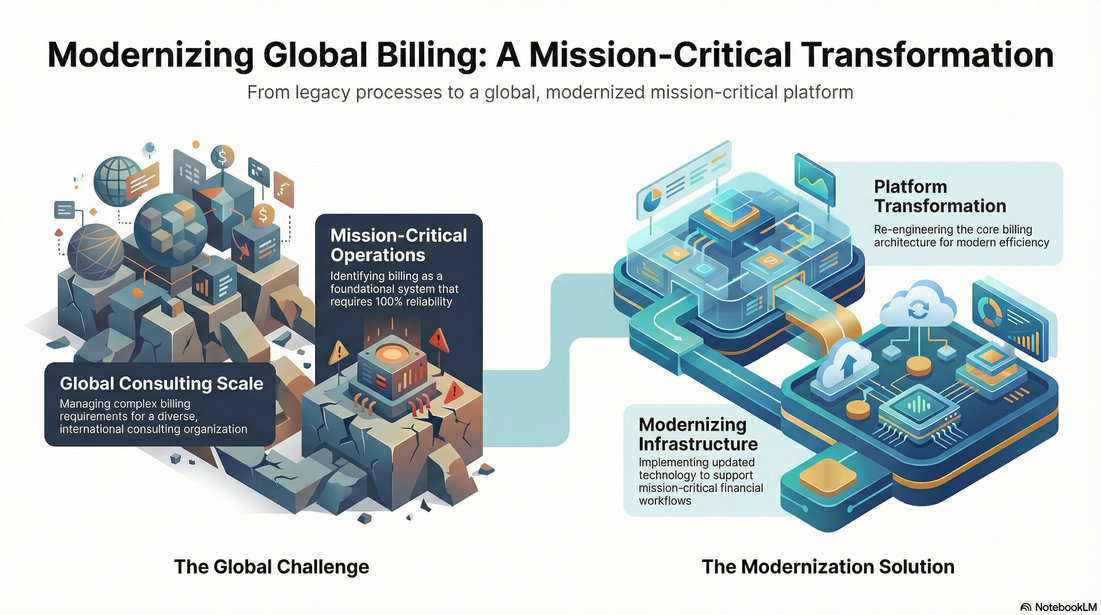 Modernizing Global Billing: A Mission-Critical Transformation